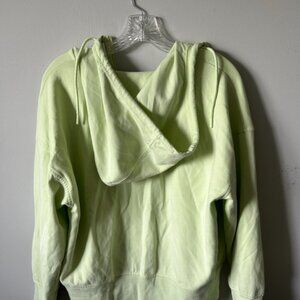 TWO Old Navy Womens Dynamic Fleece hoodie in Neon Green & Pink